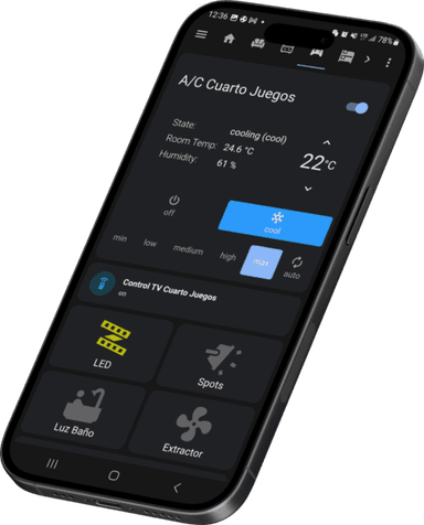 Automatización del hogar DiraSmart - smart home app Panamá